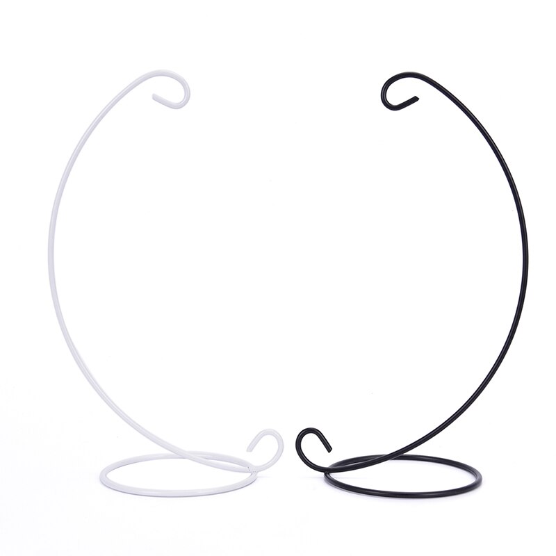 Rétro boule de verre support suspendu bougeoir de mariage fer Art décoration de la maison Table boule lanterne bougie support de support suspendu
