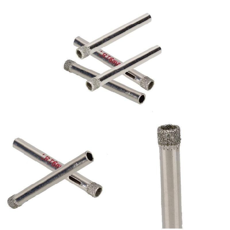 10 Stuks 6Mm Diamant Boor Tegel Keramische Hole Zagen Zilveren OCT998
