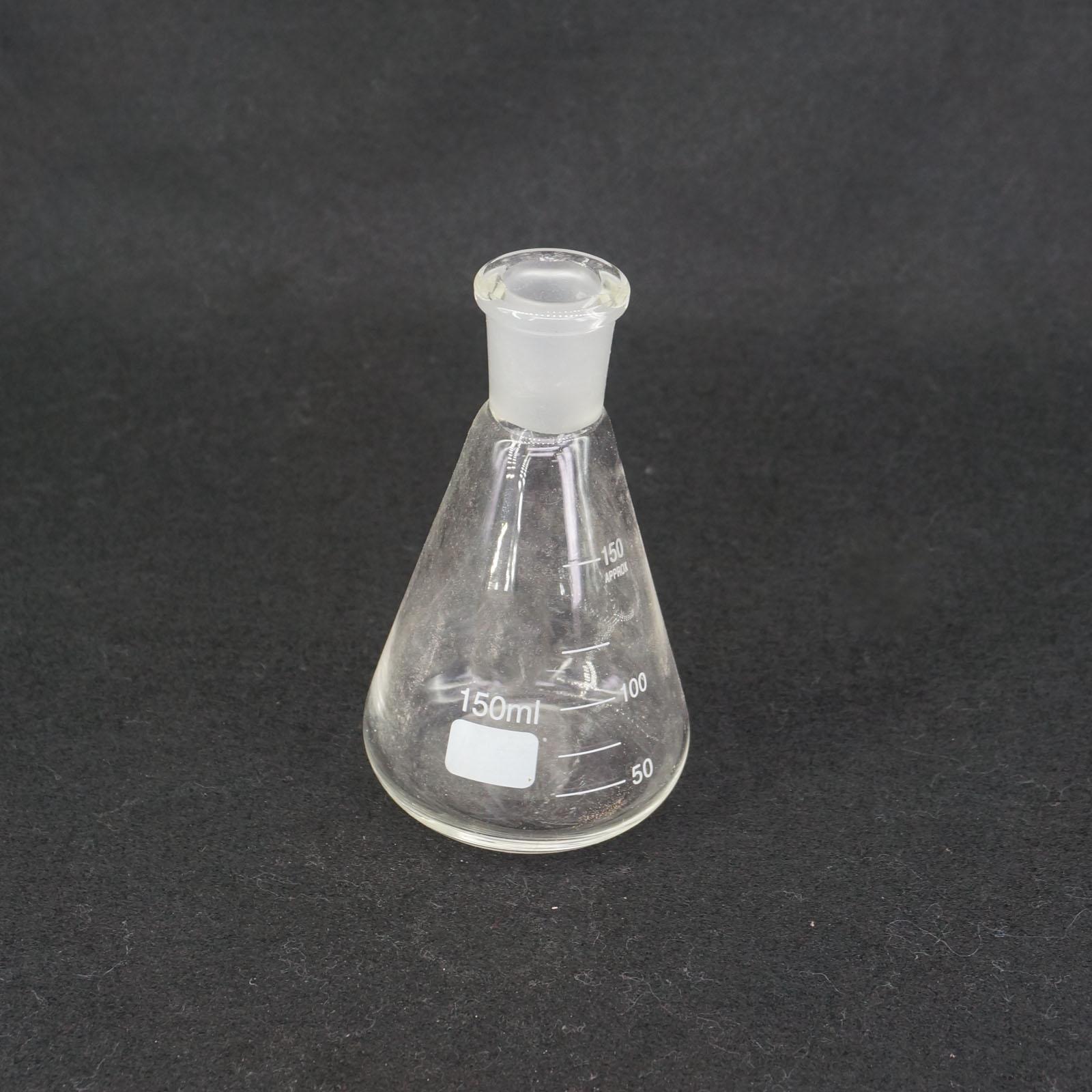 150ml Quickfit 19/26 Joint Lab Conical Flask Erlenmeyer Boro Glass Graduated