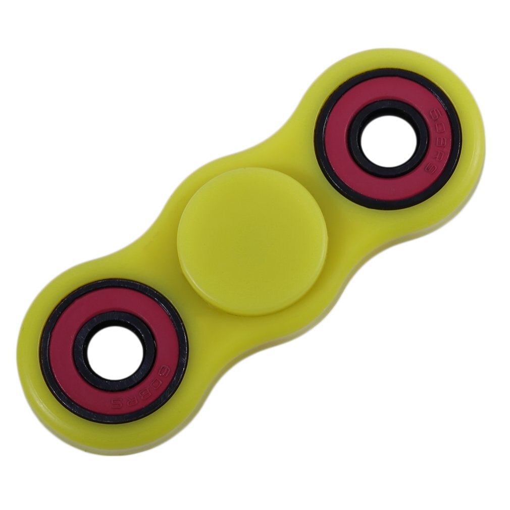 New Hot Liscia Contorno Tre Fori Del Nitruro Di Silicio Cuscinetto Lungo Tempo Ridurre Lo Stress Dito della Mano Spinner Giocattolo Regalo Per I Bambini