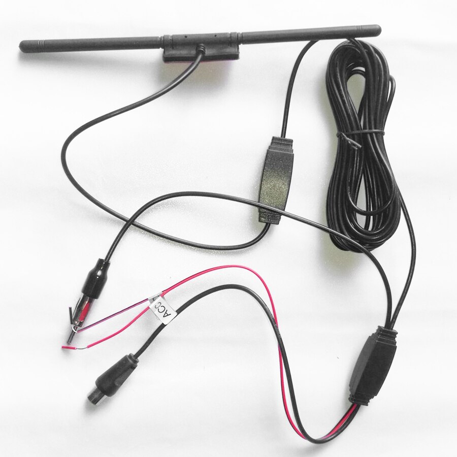 2,2 Inch Metalen Auto Radiostokantenne - Versterkte Antenne Met Basis