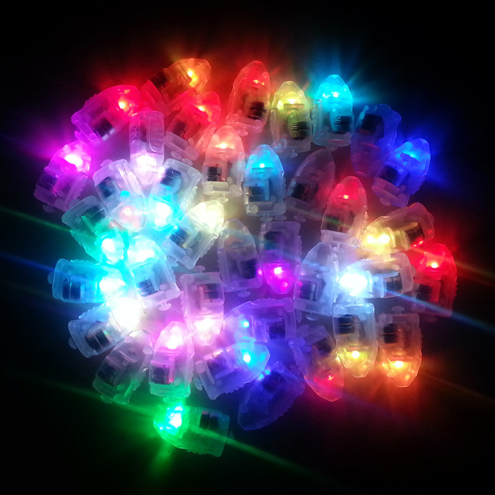 10 stks/set Kleurrijke Kleine LED Lampjes Papier Ballon Lantaarn Decor ingebouwde Batterij voor Bruiloft Verjaardag Party Verlichting Licht