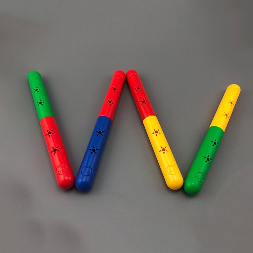 3Pcs Relay Sticks Portable Dance Wand Relay Sticks Sports Game Batons Gymnastics Stick for Kids