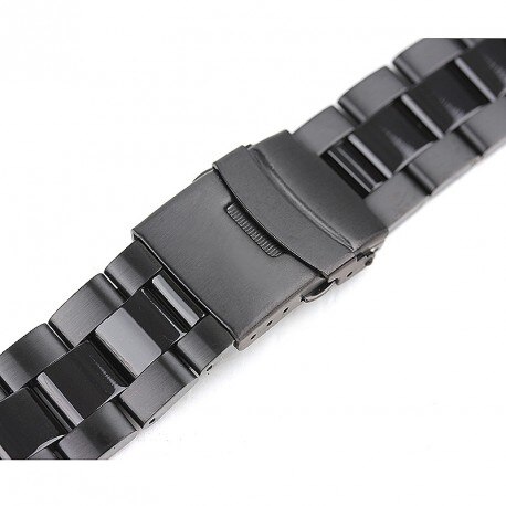 Vervanging Band, Roestvrij Staal Roestvrij Staal Roestvrij Stalen Armband Voor Apple Horloge 42Mm, Zwart