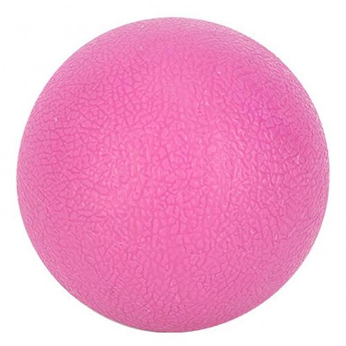 Fitness Round Massage Ball Massager for Thoracic Spine Upper Back Neck Scapula Ball Massager: Pink