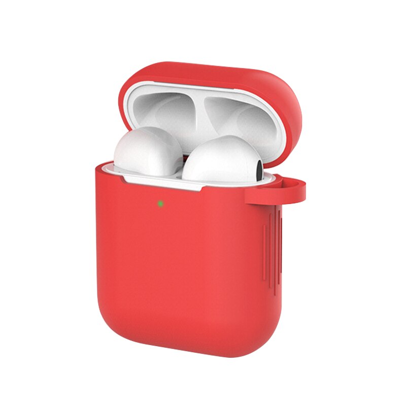 Silicone Earphone Case for Airpods Skin Sleeve Pouch Box Protector Wireless Headphone Protective Cover For Airpods 2/1 Air pods: 07