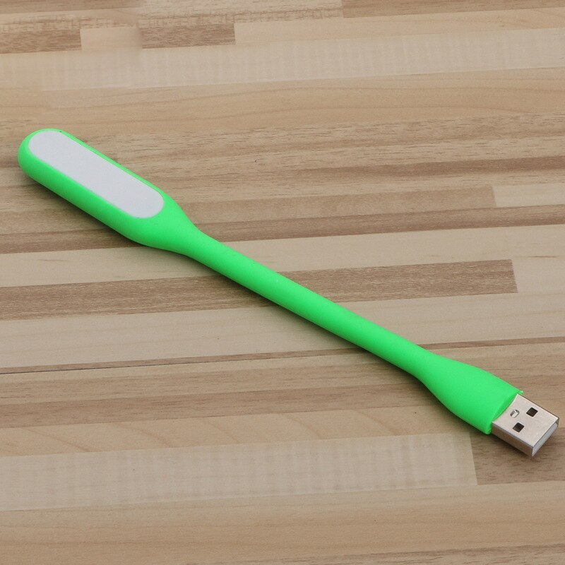 USB Mini LED Lamp Removable Flexible Portable USB Lamps for All USB Power Supply Output Gadgets Night Lighting Artifact: green