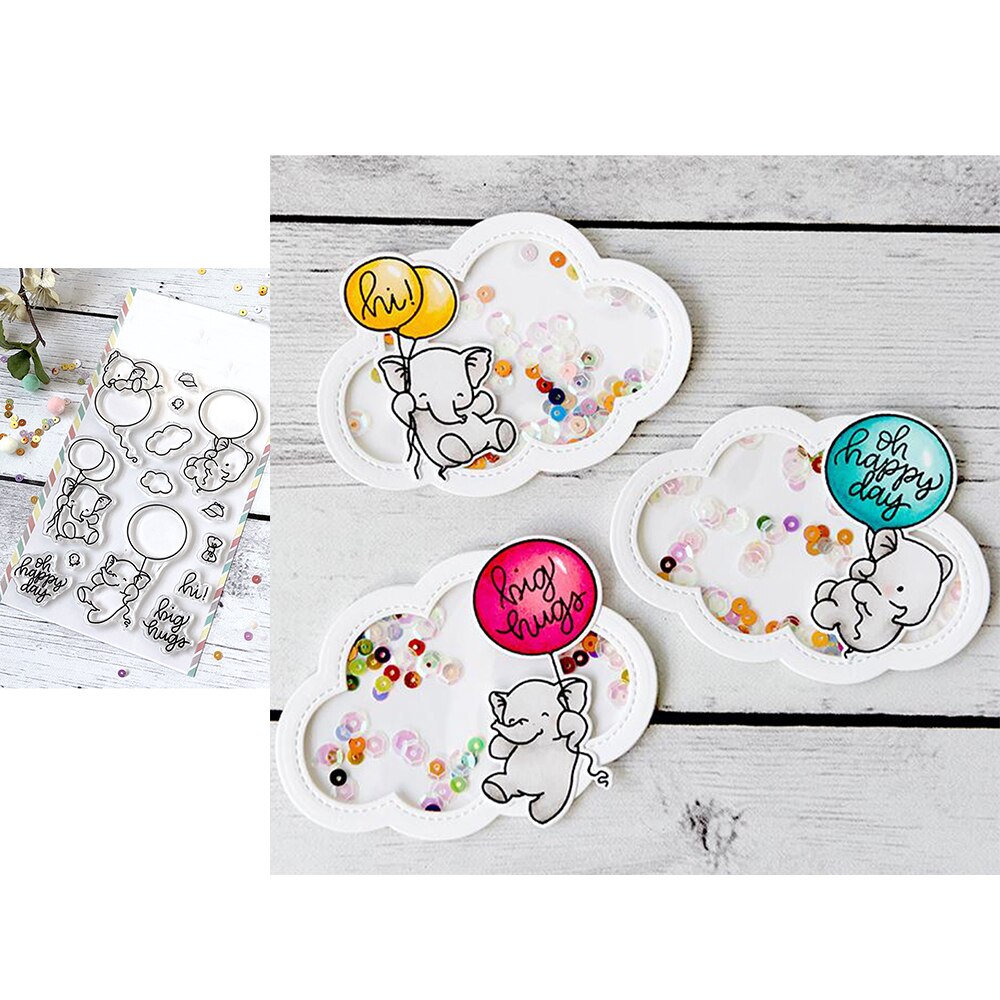 Arriettycraft Tampons Transparents En Caoutchouc Pour La Fabrication De Cartes Et Les Journaux