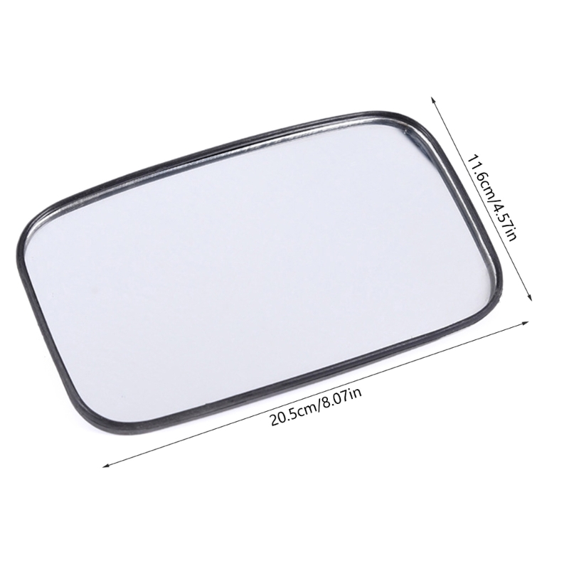 Industrieel groothoekglas Vierkant glas Onbreekbaar glas Vierkant glas Verminder dode hoeken voor vrachtwagens en aanhangwagens