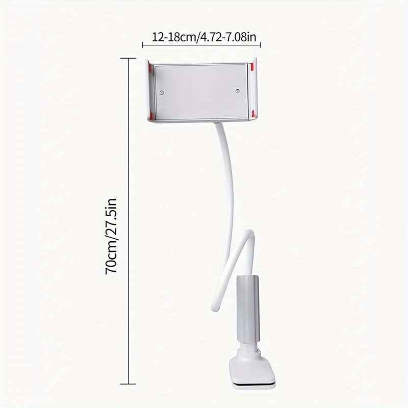 Support de tablette et de téléphone, bras Flexible plus épais, support de tablette à col de cygne pour Ipad Mini Pro Air Kindle, de noël 1/2 pièces