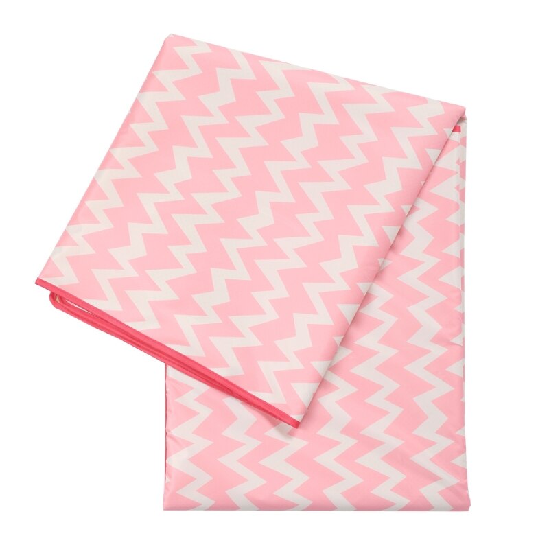 Tappetino Splash per sotto seggiolone/arti/mestieri tappetino per svezzamento lavabile protezione antiscivolo impermeabile: Colore rosa