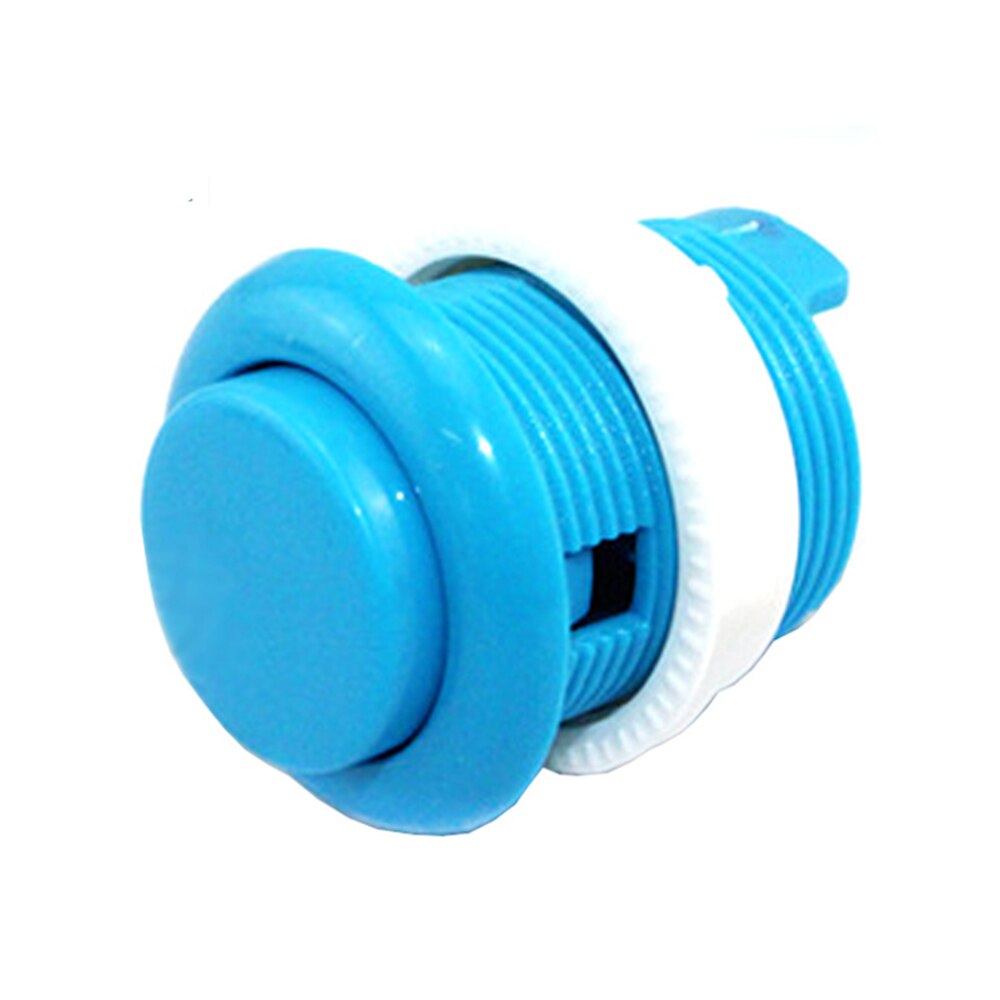 28mm arcade-knop dip-drukknoppen schakelaar keysters voor arcade-spelcomputer: Blauw