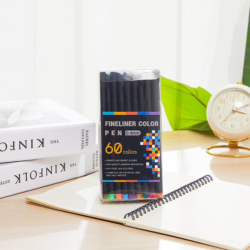 12-100 stücke Bunte Linie Zeichnung Stift Set Micro Spitze Fineliner Stift Zeichnung Malerei Skizze Feine Kunst Marker Büro schule Schreibwaren: Lila