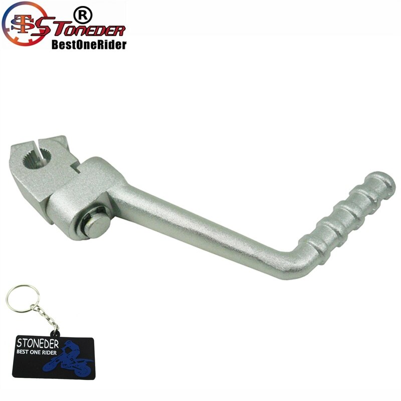 Stoneder Aluminium 13 Mm Kick Starter Hendel Voor 50cc 90cc 110cc 125cc Lifan Yx Zongshen Motor Chinese Motorfiets Pit Dirt fiets