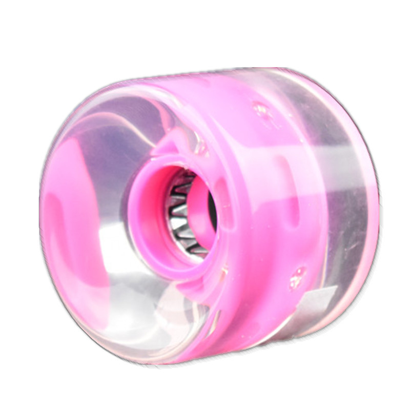 4pcs 60x45mm Longboard Wheels Pu Material Skate Roller Skateboard Part Wheels Upgrade Replacement Fish Board Banana Board Wheels