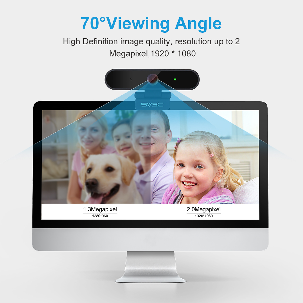 Full HD 1080P Webcam Computer PC Web Camera With Microphone USB Plug Web Cam For Live Broadcast Video Calling Conference Webcam