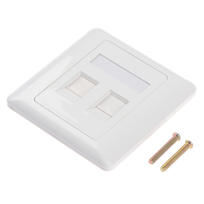 Nyeste god 86 type 2 porte nem at installere computer stik panel  rj45 kabel interface stik væg stik panel panel