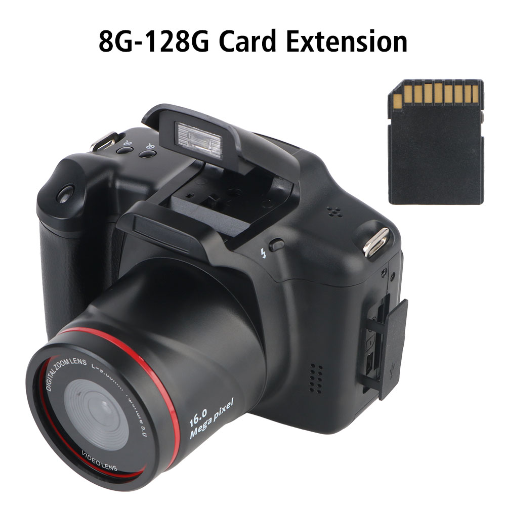 Objectif n'aime numérique portable, appareil photo SLR, grand angle 1080 °, capteur 140 mégapFête els, USB 16.0, caméra vidéo HD, écran LCD 2.0 ", 2.4 P