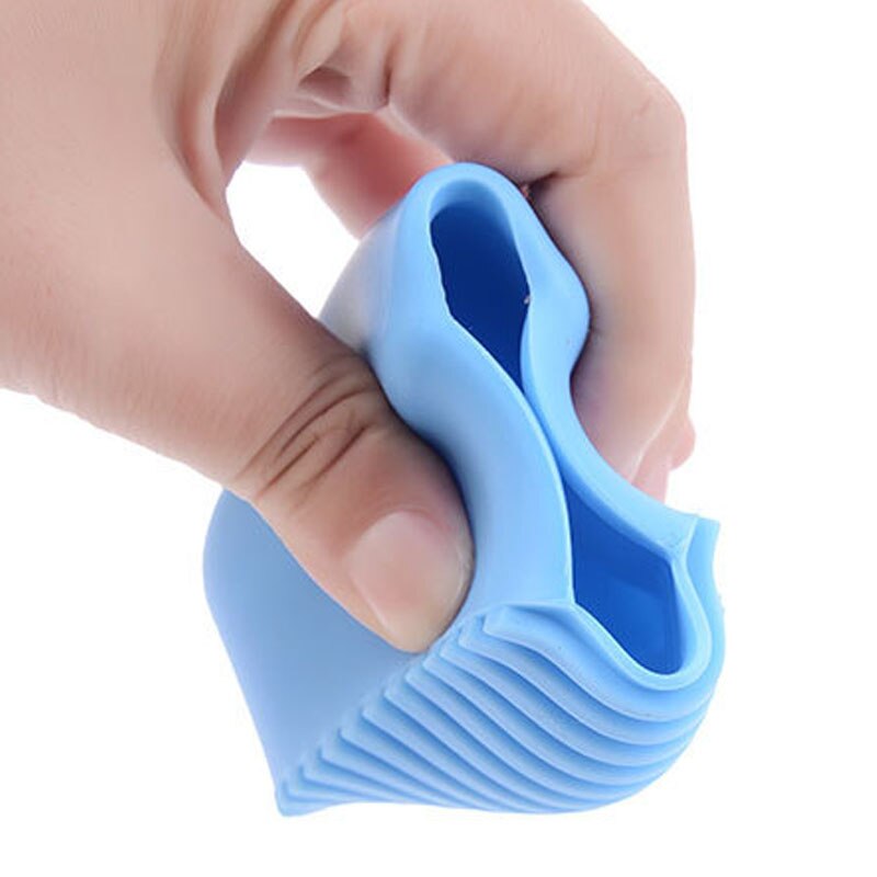 Godteri farge mini vaskebrett håndholdt skurebørste små vaskebrett silikon 1pc sklisikre vaskebrett