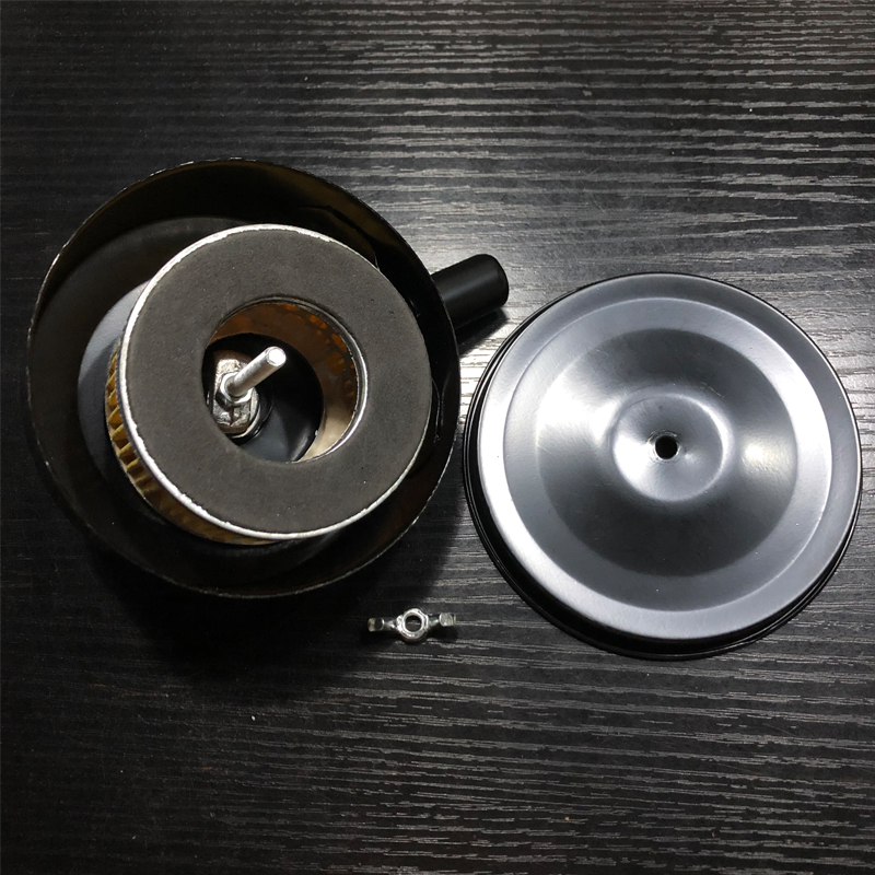 1 st 20 mm draad luchtcompressor onderdelen metalen luchtcompressor inlaatfilter geluiddemper geluiddemper