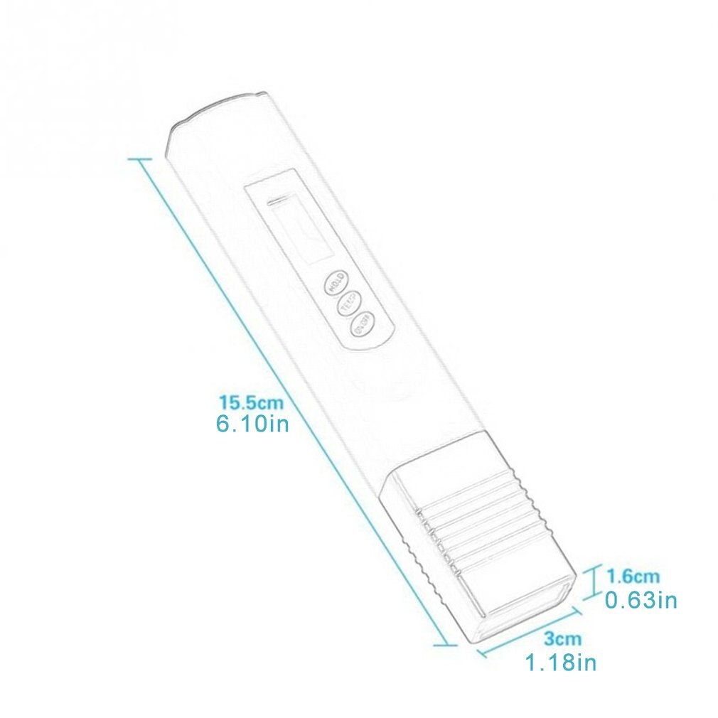 Digital Lcd Ppm Meter Home Drinking Tap Pool Water Purity Tester High-Precision Multi-Function Drinking Water Tester