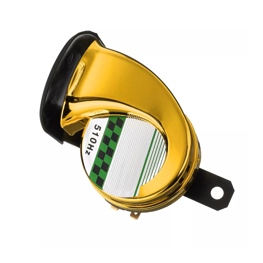 12V 130dB Piezas de motocicleta ABS coche ligero impermeable sonido único sonido sirena camión Anti corrosión bocina de aire de caracol