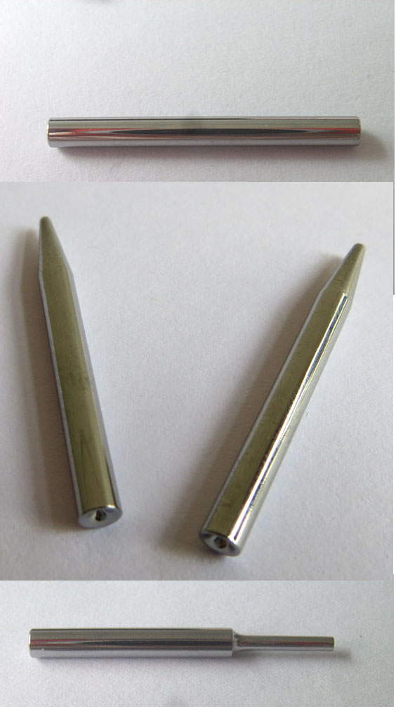 Gerade gewinde düse, wolfram stahl führen nadel, glas faser katheter legierung gewinde düse äußehe durchmesser fai3