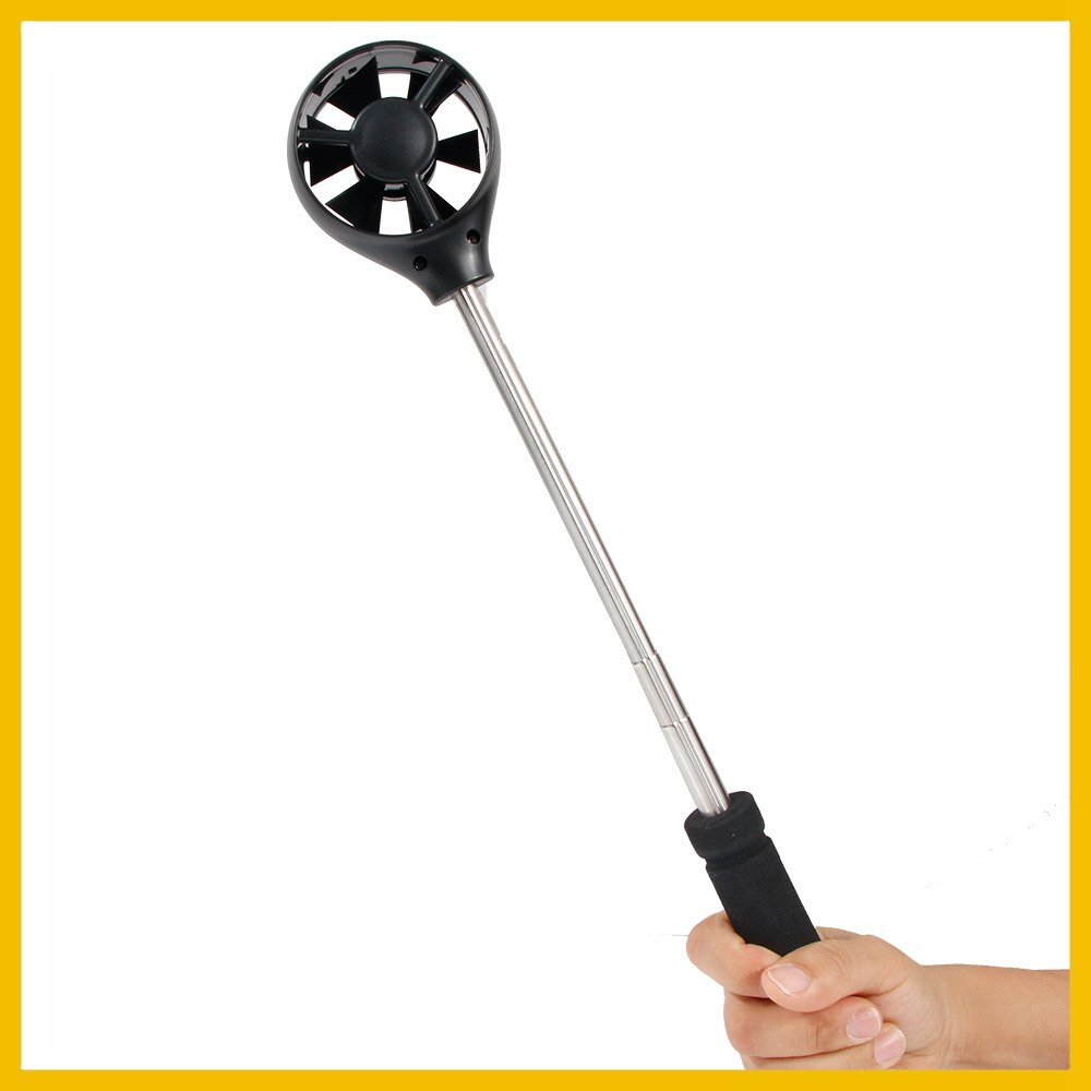 GM8901+ Air Flow Anemometer instrument Wind Speed Gauge Temperature LCD Display Measure Digital 45 m/s