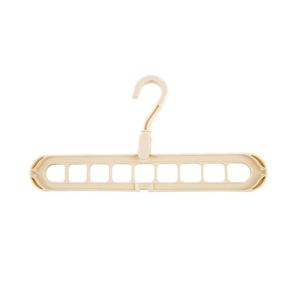 Multi-function Plastic Scarf Clothes Hangers Clothes Drying Rack Multi Port Support Circle Clothes Hanger Storage Racks
