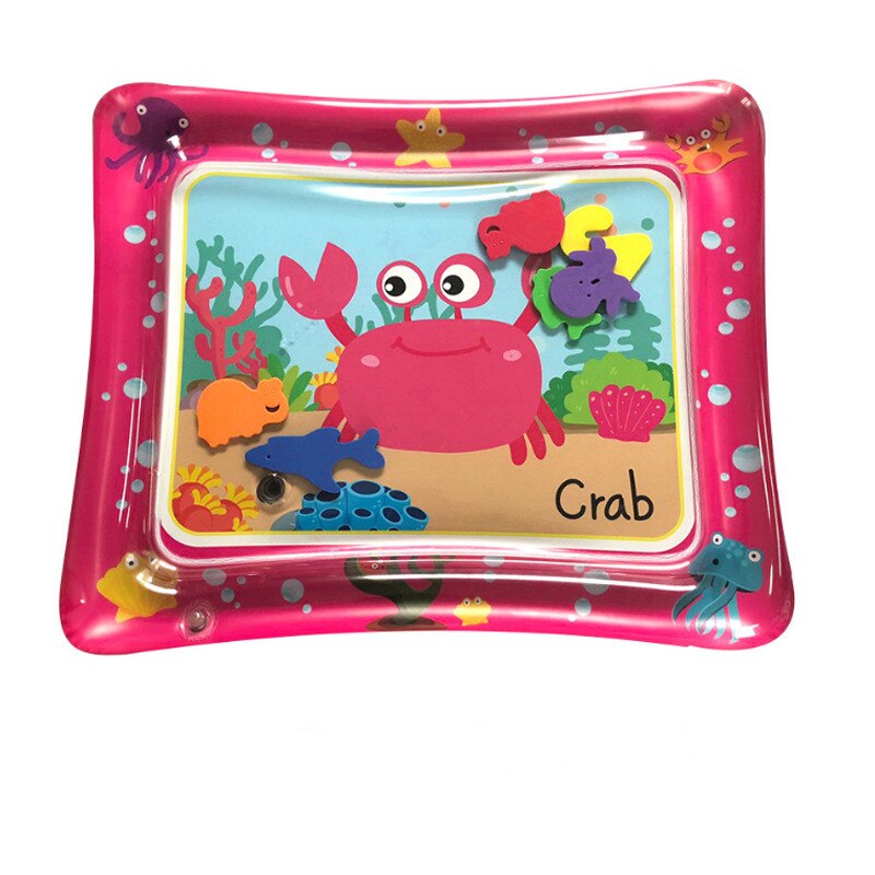 Water Mat Baby Inflatable Patted Pad Baby Inflatable Water Cushion Infant Play Mat Toddler Funny Pat Pad Toys: I 60x50cm