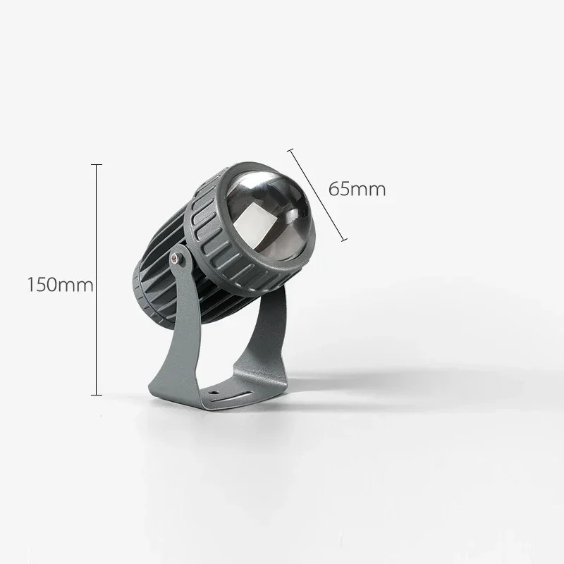 Outdoor LED Garden Wall Spotlights 10W Landscape Lighting AC220V Red Green Blue IP65 Waterproof One Beam Lights