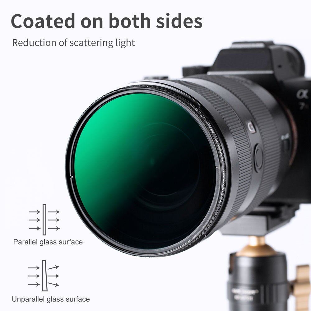 K &amp; F Concept Filter 2 In 1 ND8 + Cpl Circulaire Polarisatiefilter Nd Filter Waterdichte Neutrale Dichtheid 52mm 58Mm 62Mm 67Mm 77Mm 82Mm