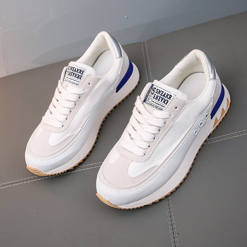 Women Golf Shoes Sport Outdoor Ladies Walking Sneakers Beige Blue Women Golf Footwear Trainer