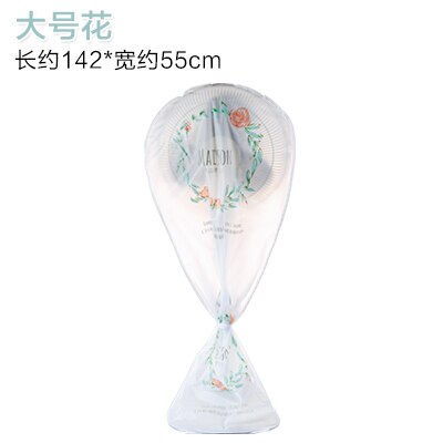 Electric Fan Covers All-inclusive fan dust cover Home fan cover Fully enclosed fan protection cover: L flower