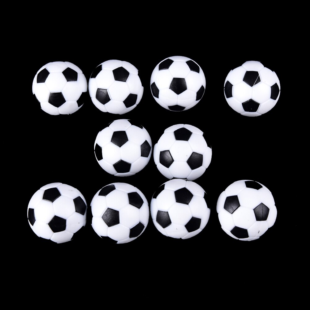 10 stk dia 32mm plast bordfodbold fodbold fodbold bold fodbold fodbold sport runde indendørs spil