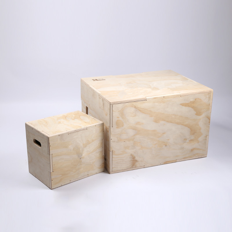 Caja Plyo de madera para niños, 12X14X16 pulgadas, gimnasio en casa, caja pliométrica de Fitness, caja de salto de madera resistente