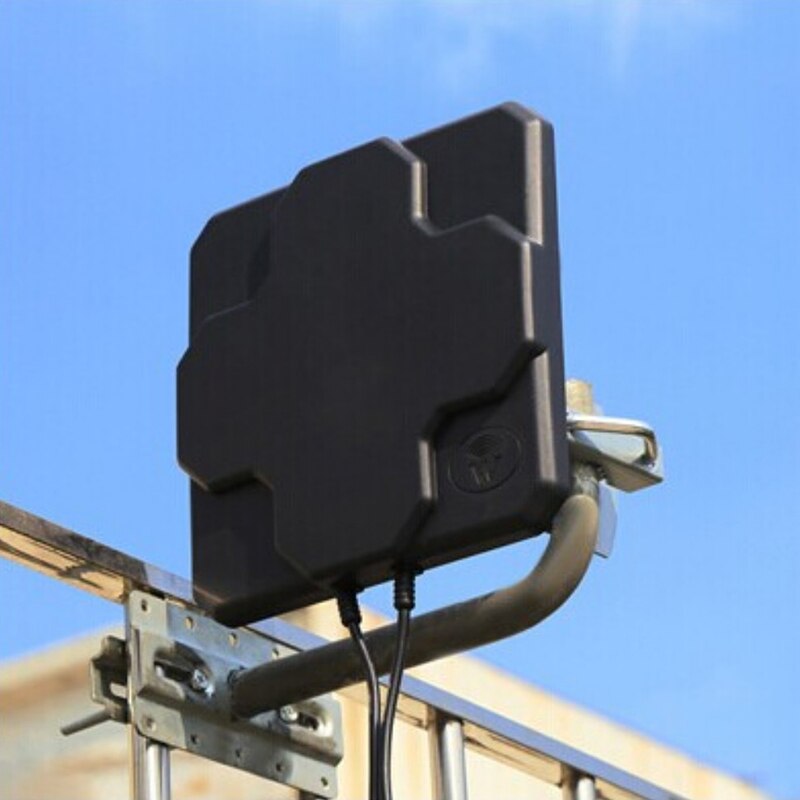 2X22DBi antenne extérieure 4G LTE MIMO double panneau de polarisation antenne externe directionnelle pour câble SMA mâle 20cm