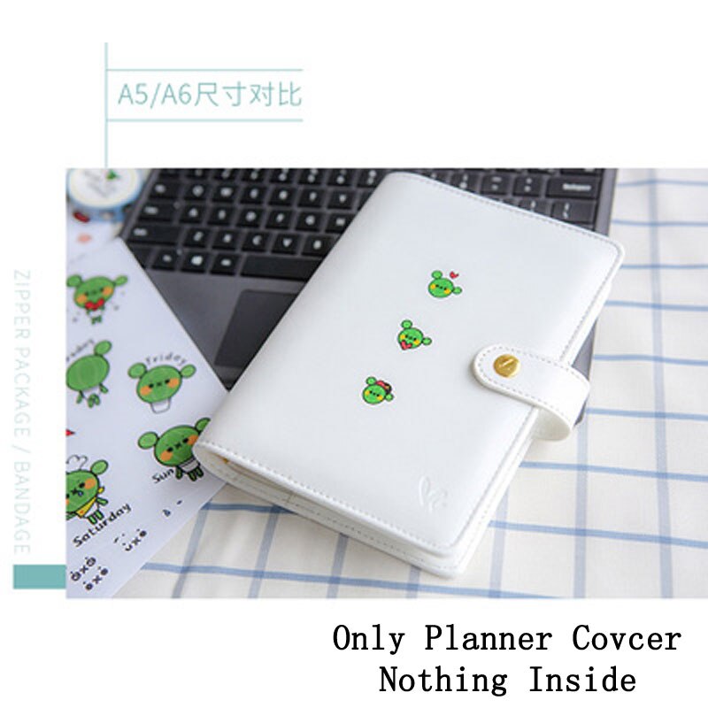 Lovedoki 2020 Dokibook Notebook di Colore Della Caramella Della Copertura A6 Loose-Leaf Tempo Planner Organizer Serie Diario di Appunti del Personale: NO1 only Cover
