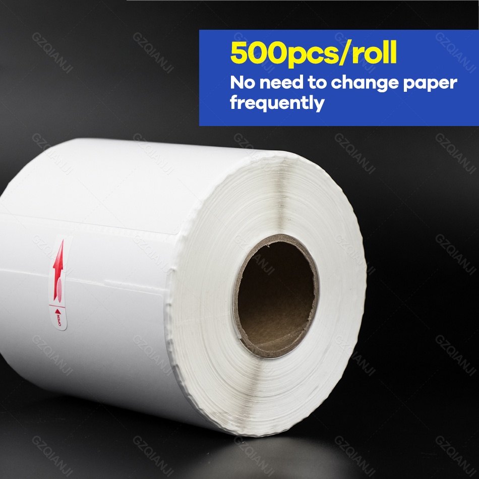 4x6 Thermal Label Printer Roll Paper 100x150mm / 100x100mm Fold Labels Stand for 4inch Logistic Package Label Printer