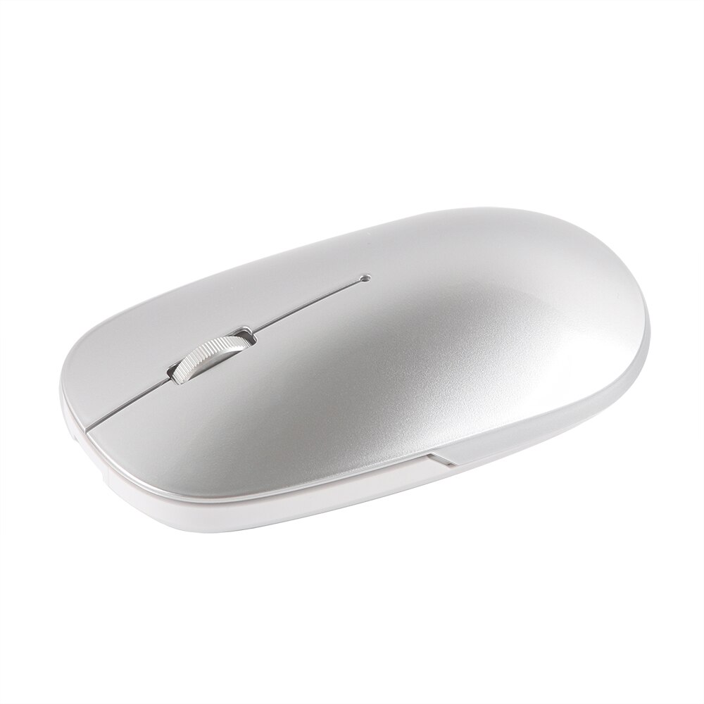 Bezprzewodowa mysz Bluetooth 5.0 mysz cichy komputer akumulator USB Mause ergonomiczne aluminiowe optyczne szczupłe myszy na laptopa PC Xiaomi