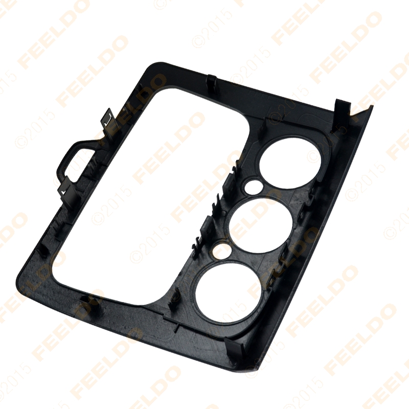 FEELDO Car Radio Stereo DVD Frame Fascia Dash Panel For Ford Focus MK2(05~07) into MK2.5(09~13) Stereo Conversion #HQ3091