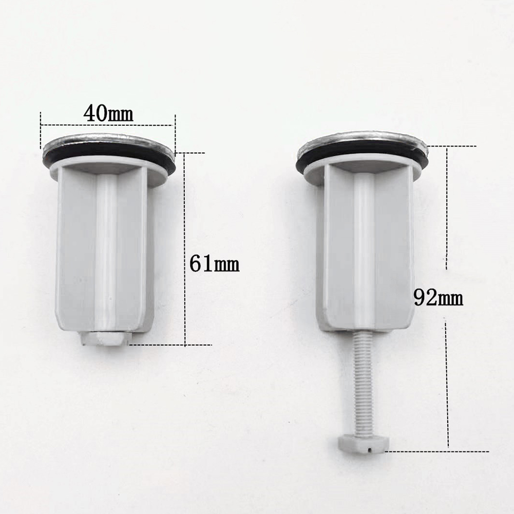 Universal Sink Plug Bathroom 40mm Pop-Up Plug Replacement Drain Plug Stopper Manual Lift Drain Plug Kitchen Bathroom Accessories
