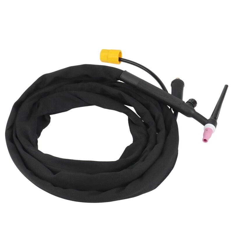 WP9FV TIG Torch 4M Gas Tungsten Arc Welding Torch WP9 Argon Air Cooled Flexible Neck Gas Valve TIG Welding Torch