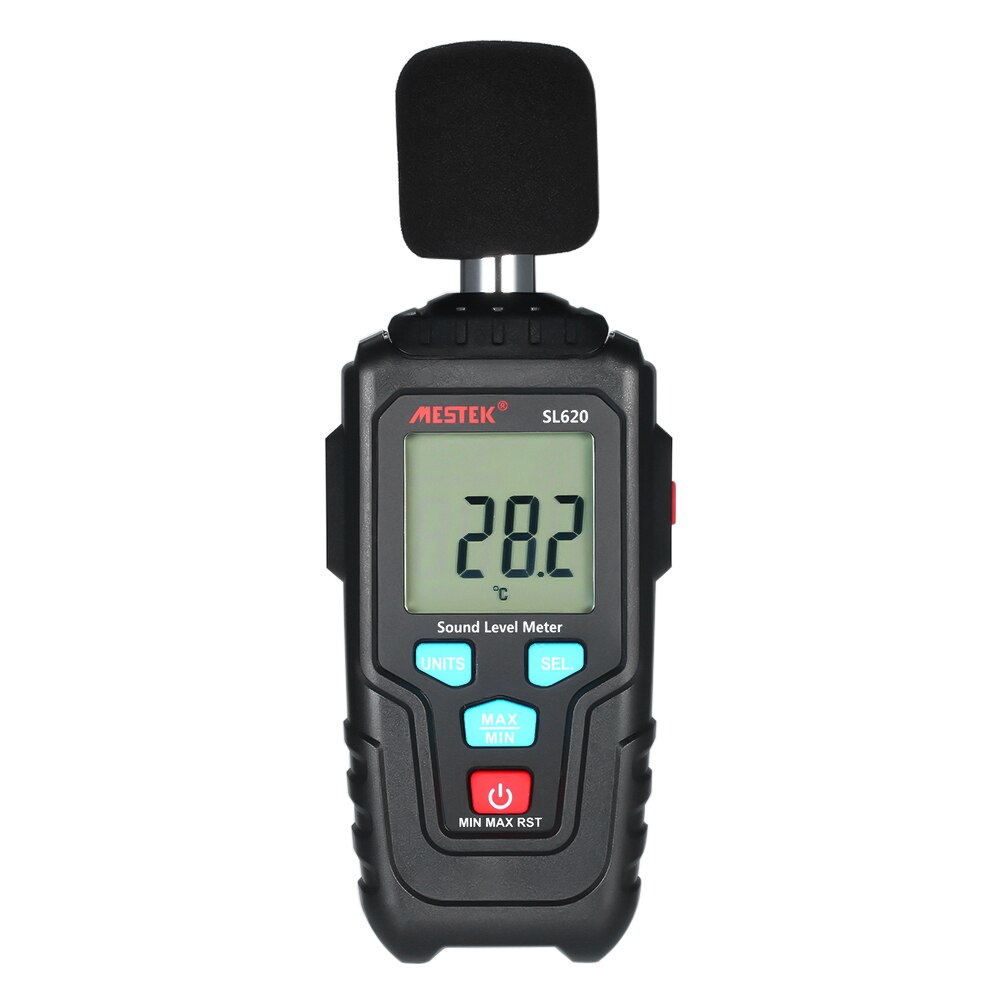 Mini Lcd Digitale Decibelmeter 35-135dB Noise Volume Meetinstrument Decibel Monitoring Tester