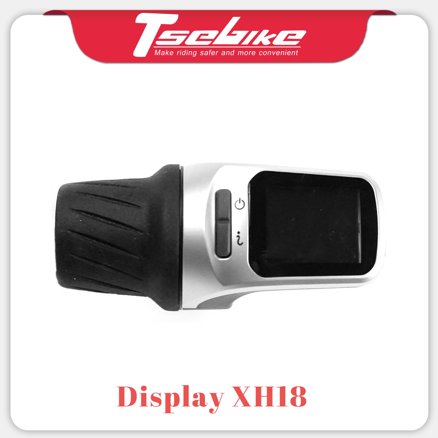 6PIN Electric Bike LCD Display XH18 for 36V 48V tsdz2 tongsheng Mid Drive Motor Ebike Conversion kit