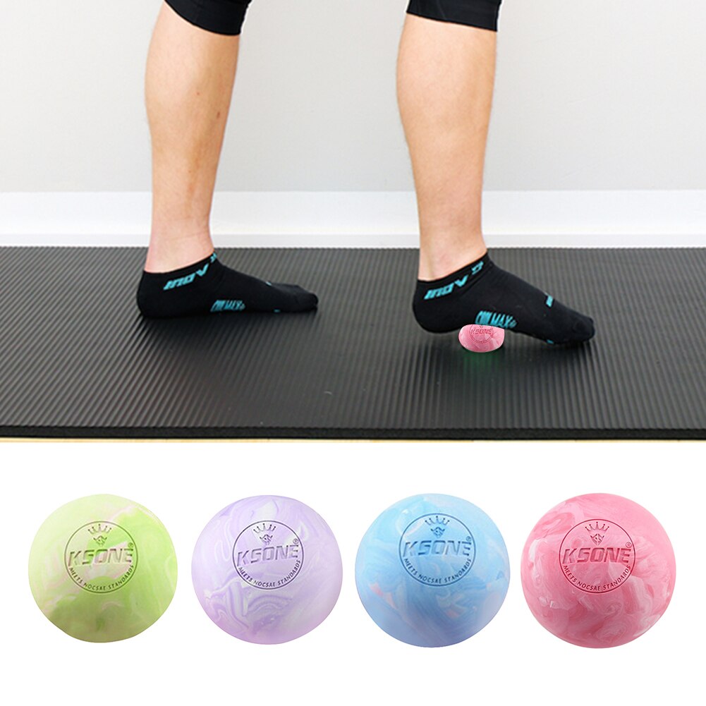 Relieve Fascia Training Soft Rubber Sport Lacrosse Ball Portable Camouflage Fitness Massage Gym Mini Muscular Relaxation Travel