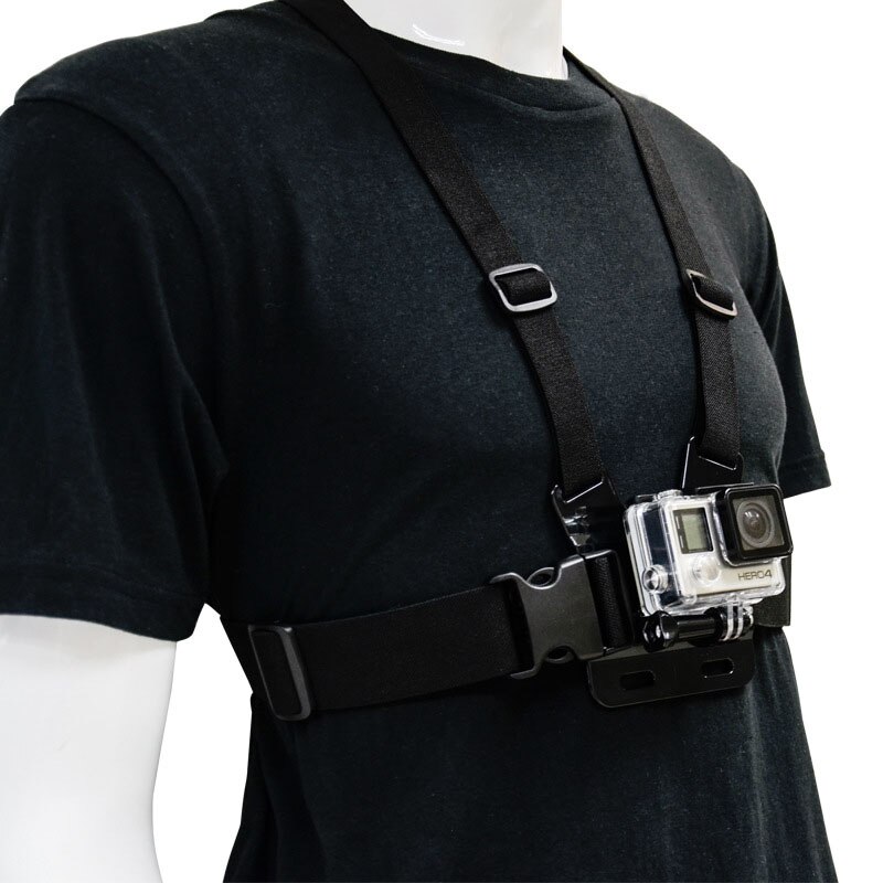 Verstelbare Borst Riem Mount Harness Voor Gopro Hero 4 S/4/3 + 3/2/ 1 Sj7000 Sport Action Camera Accessoires GP26B ND998