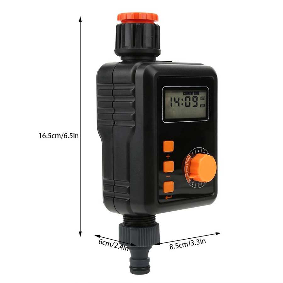 Watering timer large-screen watering timer 9 groups timing drip irrigation Automatic watering device for garden greenhouse