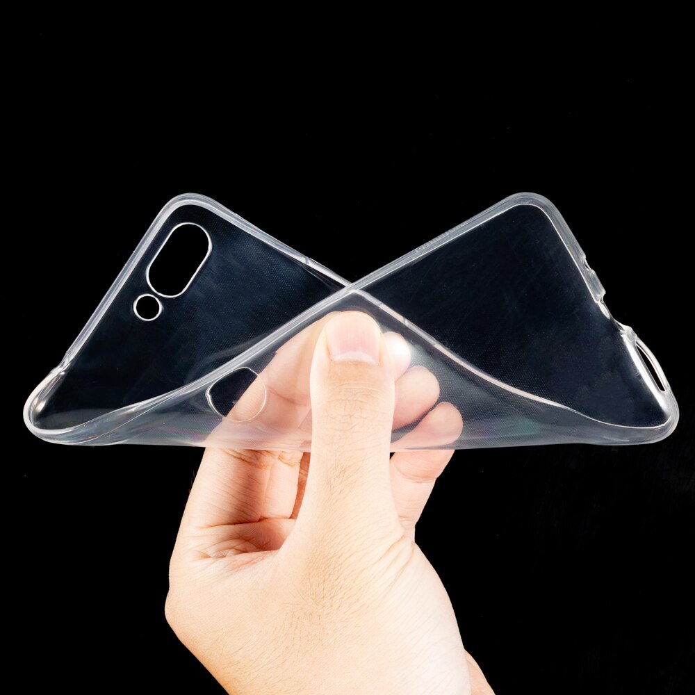 Custodia Phantom 8 Cover posteriore in TPU in Silicone morbido opaco per Tecno Phantom 8 custodia per telefono sottile antiurto: Transparent