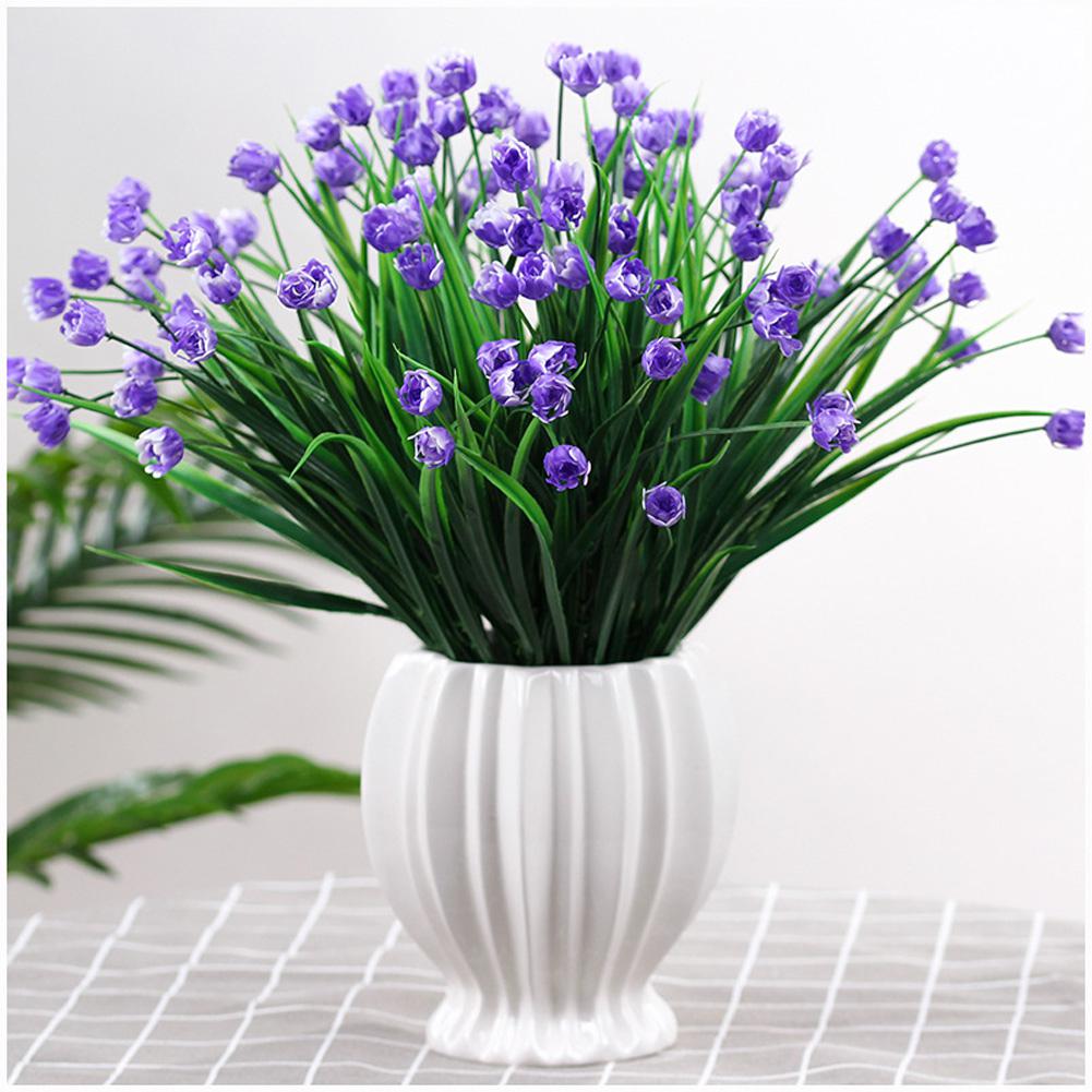 Asypets plast rose simulering blomster kunstige blomster innendørs utendørs dekorasjon planter arrangere blomster